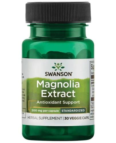 Swanson Magnolia lekarska ekstrakt - 30 kaps. - cena, opinie, właściwości